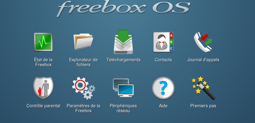 FreeboxOS parameters